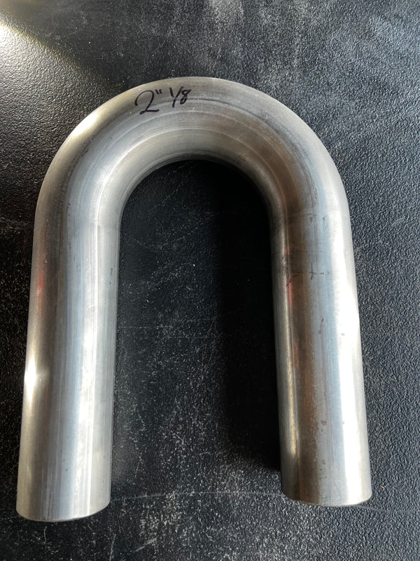 2 1/8' stainless u bend